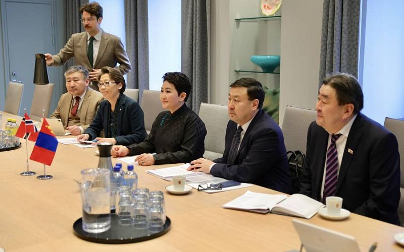 Монголия и Норвегия обсудили двустороннее сотрудничество