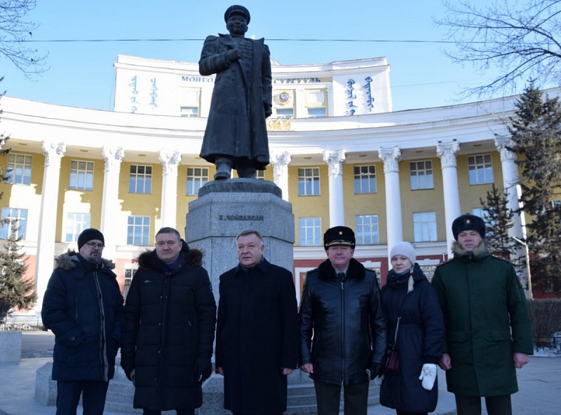 В Посольстве РФ в Монголии отметили 130-летие со дня рождения. Х.Чойбалсана