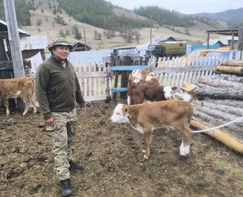 Ветеран СВО из Джидинского района занялся сельским хозяйством в родном селе благодаря господдержке