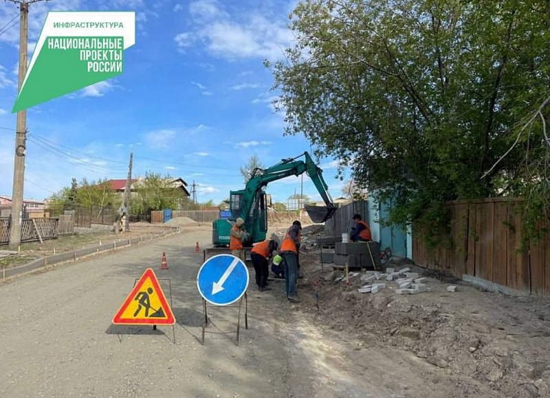 В Гусиноозерске ремонт дорог набирает обороты