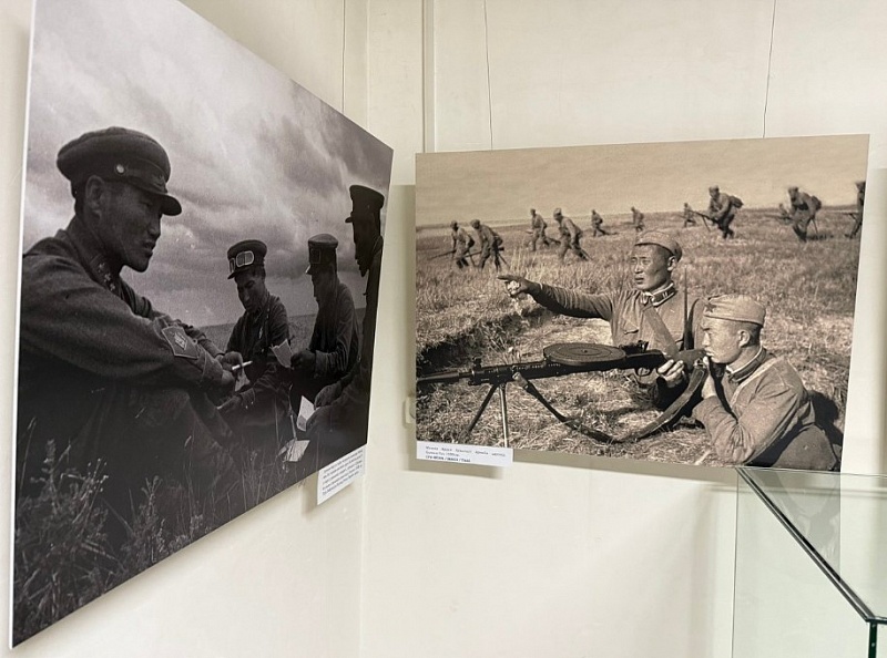 "Вместе - за Великую Победу": в столице Монголии проходит фотовыставка, посвященная 80-летию Великой Победы. ФОТО