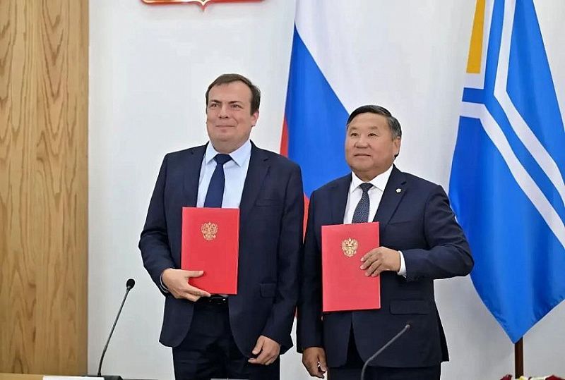 Правительство Тувы и группа компаний S7 подписали соглашение о сотрудничестве