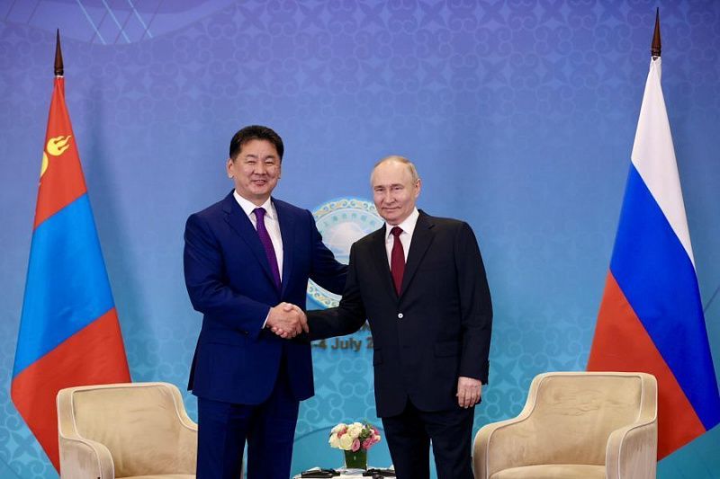 Владимир Путин направил поздравления президенту Монголии