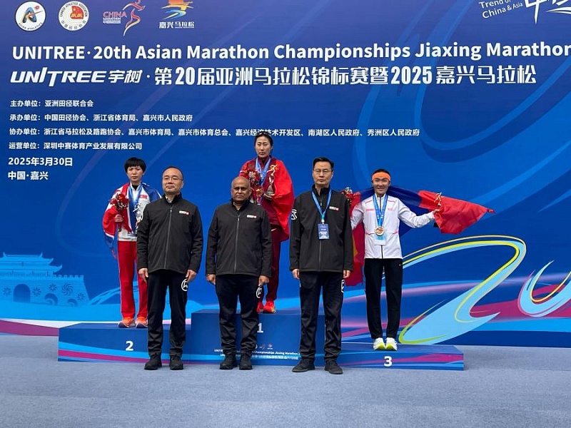 Монгольская бегунья завоевала бронзу на чемпионате Азии