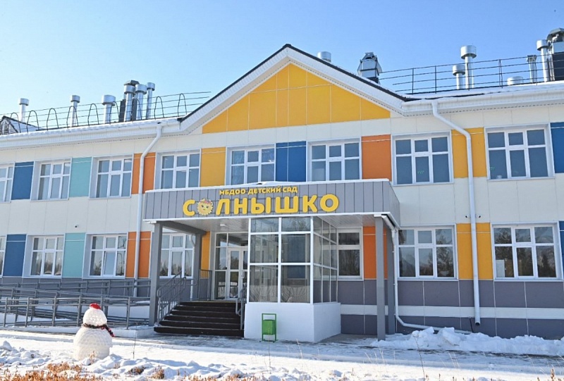 В поселке Николаевский Тарбагатайского района открылся детский сад