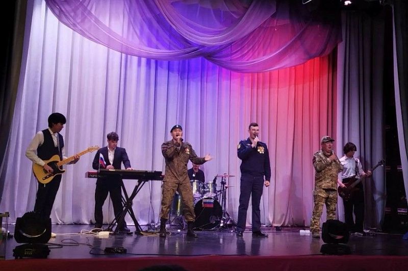 Музыкальная группа ветеранов СВО дала концерт в Мухоршибири
