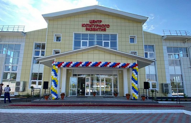 По нацпроекту «Культура» в г. Бабушкин построили Центр культурного развития