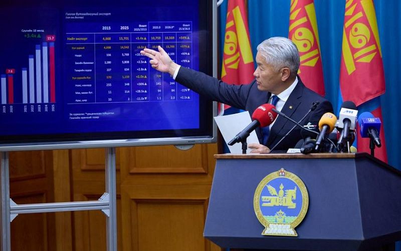 Объём валютных резервов Монголии достиг $8,9 млрд