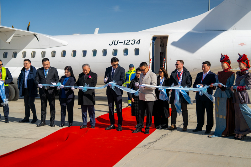 Авиакомпания Chinggis Airlines Unity получила первый самолёт