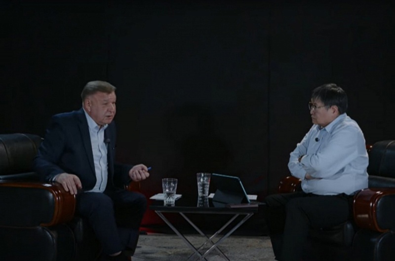 Посол России в Монголии А.Н.Евсиков дал интервью монгольскому телеканалу "ТМ"