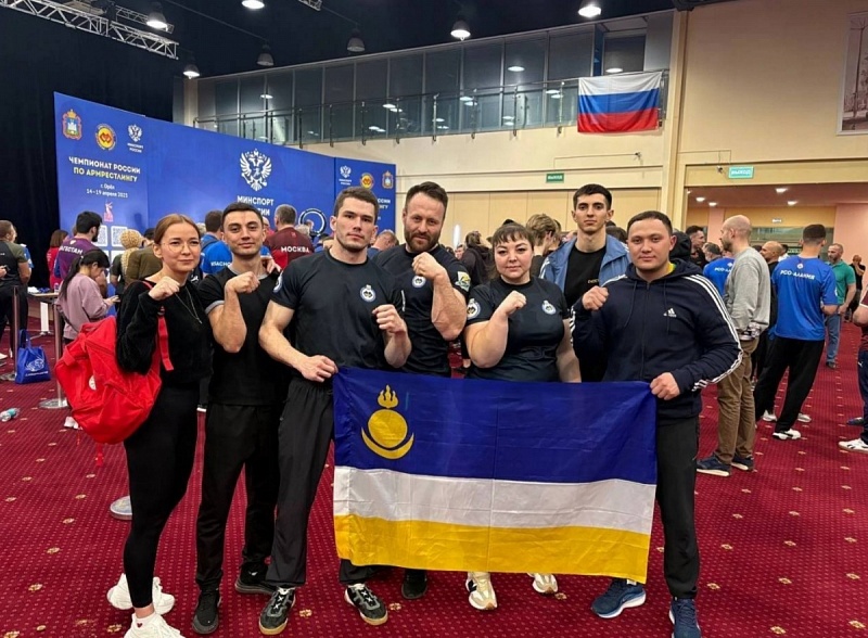 3 золотые и 2 серебряные медали завоевали бурятские спортсмены на Чемпионате России по армрестлингу