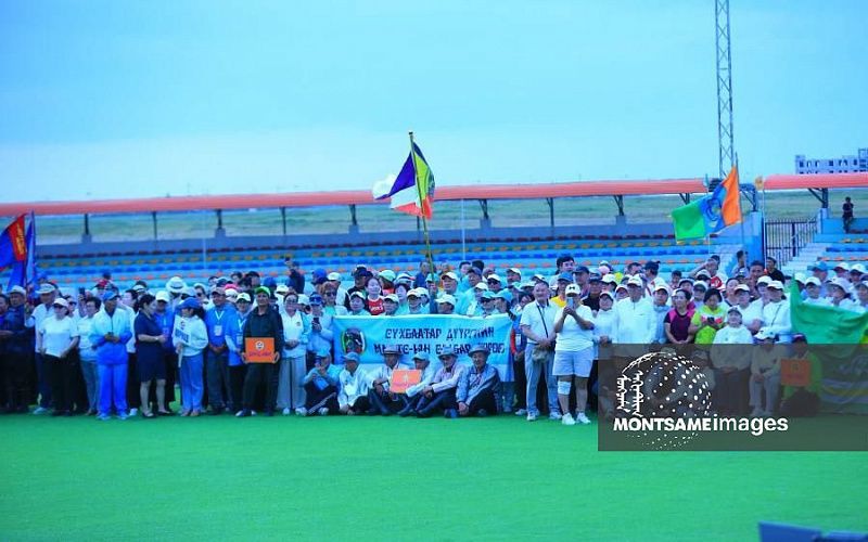 В Монголии более 1500 спортсменов приняли участие в X Спартакиаде мастеров спорта