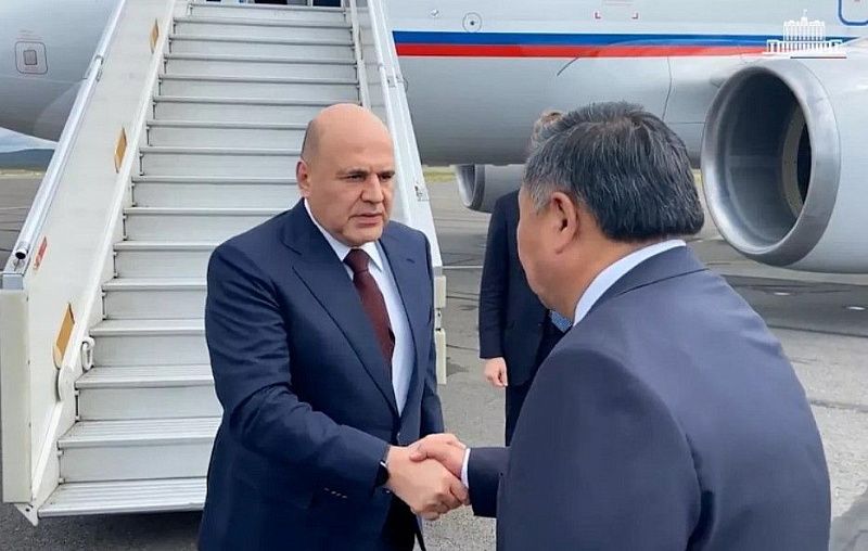 В Туву с рабочим визитом прибыл Председатель Правительства России Михаил Мишустин