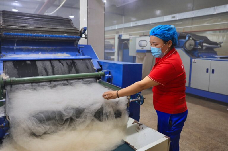 Экспорт вычесанного кашемира вырос в шесть раз, достигнув 4000 тонн