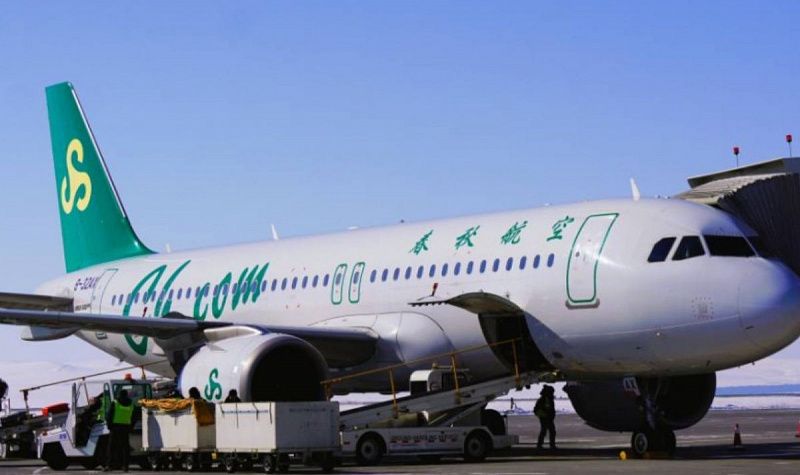Spring Airlines начала выполнять прямые рейсы по маршруту Улан-Батор - Шанхай