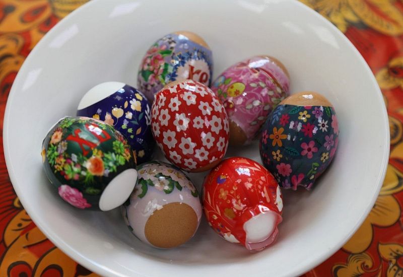 Пасха на уроке русского языка