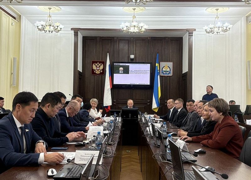 Народный Хурал подвел итоги работы за 2025 год
