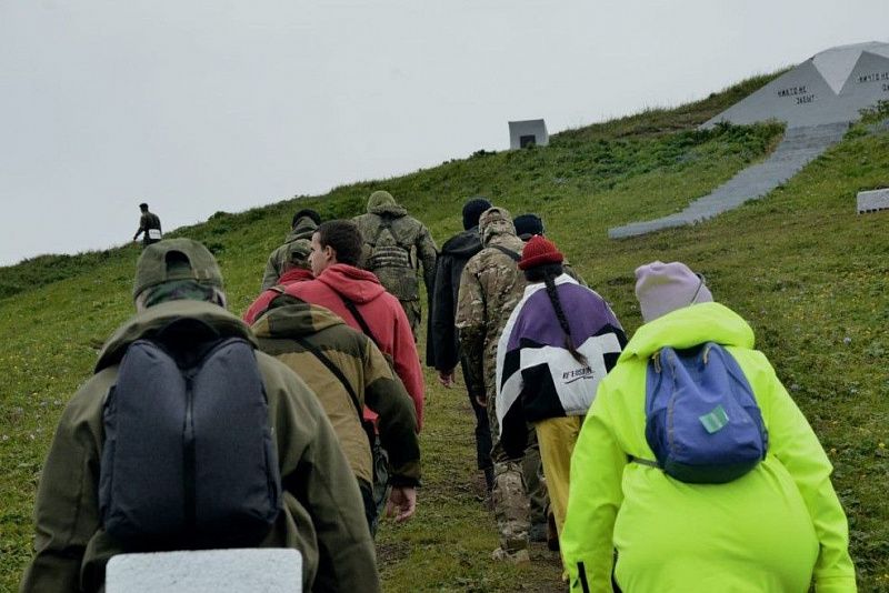 Курсанты из Бурятии прибыли на места сражений в годы Великой отечественной войны на Курилах