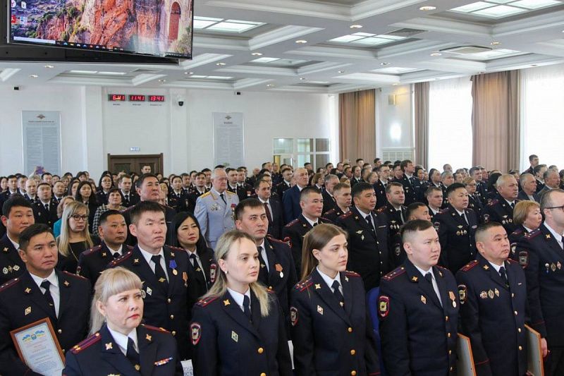 В Бурятии отметили День сотрудника органов внутренних дел