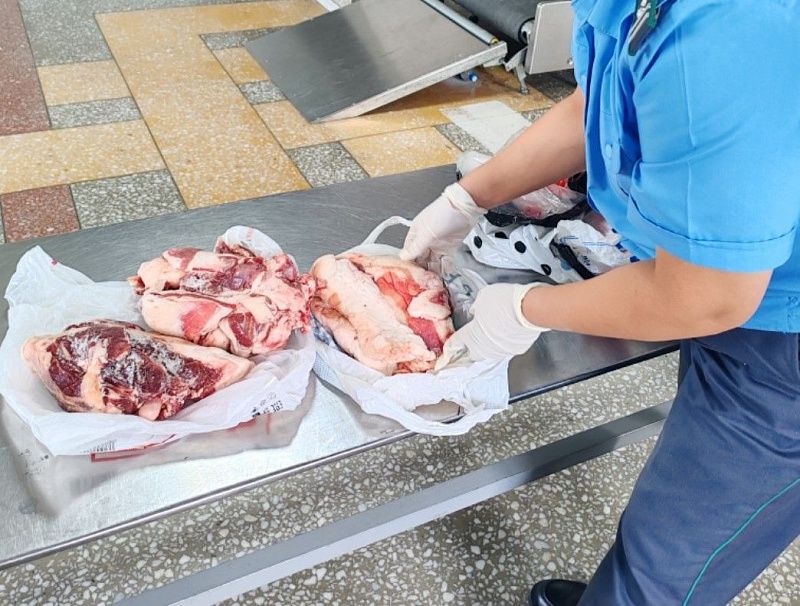 В Кяхте изъята животноводческая продукция, ввезённая из Монголии