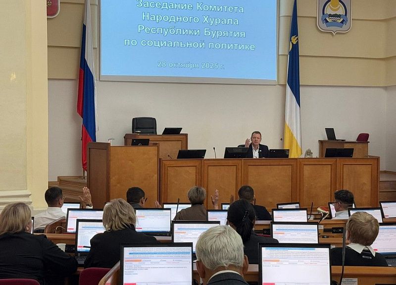 В Народном Хурале Бурятии прошло заседание Комитета по социальной политике