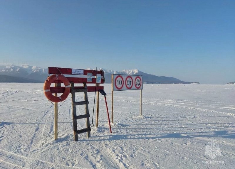 Открытие ледовой переправы в Прибайкальском районе переносится из-за аномального тепла