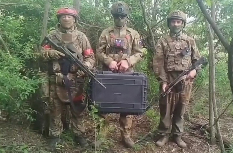 Военные поблагодарили бурятских таможенников за помощь в приобретении «Инкубатор 2.0» для дронов