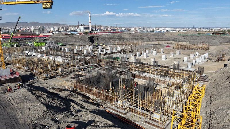 Строительно-монтажные работы по проекту «ТЭЦ-5» в Улан-Баторе выполнены на 16%