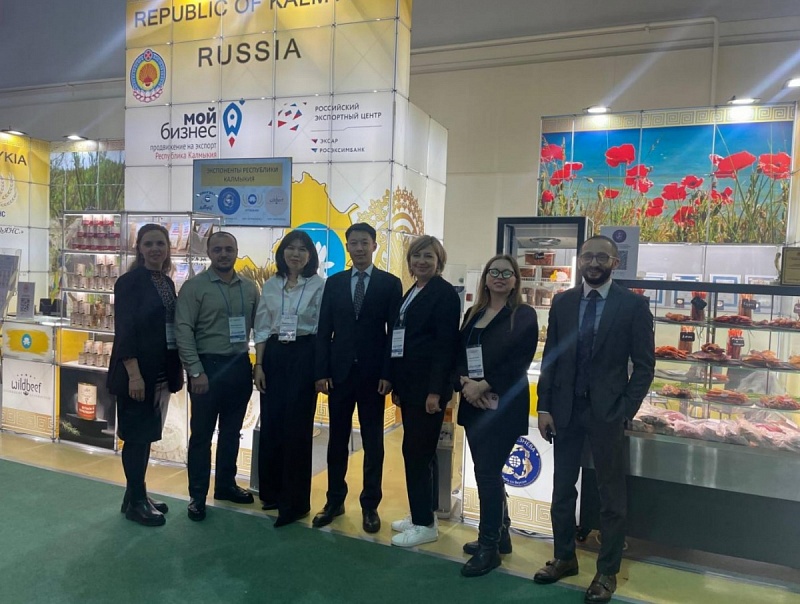 Производители Калмыкии успешно продемонстрировали свою продукцию на международной выставке «ПРОДЭКСПО-2025»
