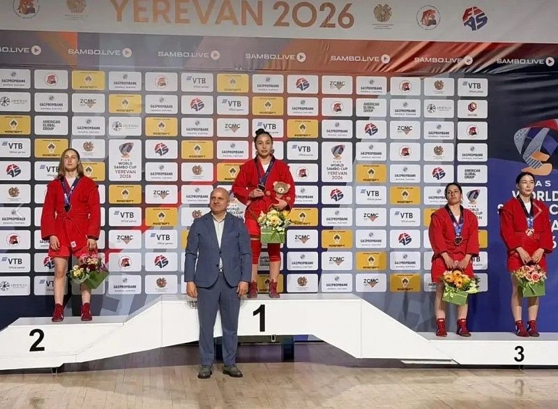 Ульяна Фирсова завоевала золото на Кубке мира в Ереване