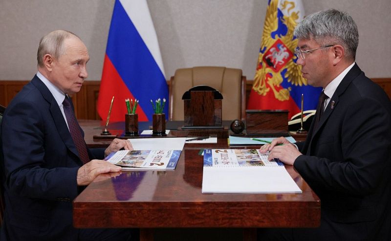 Владимир Путин встретился с Главой Бурятии