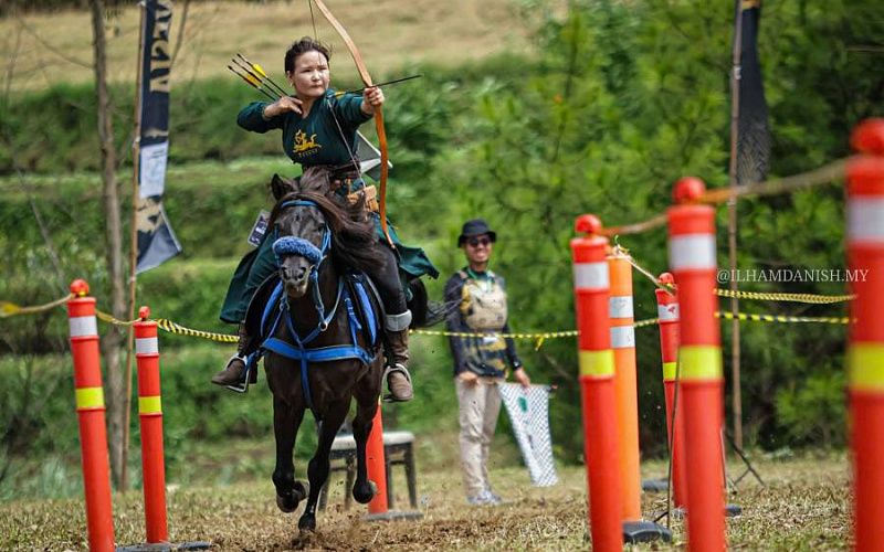 Г.Гунбилэг одержала победу на Всемирных играх кочевников