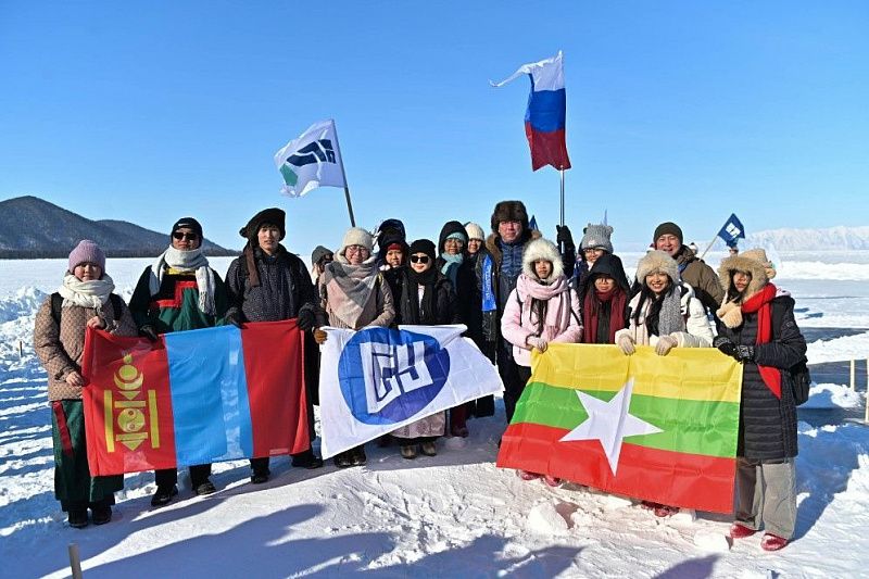 Иностранные студенты на фестивале «Байкальская открытка»: «Мы не знали, как тепло может быть зимой, но лёд Байкала показал»
